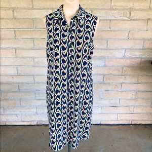 CAbi Amour Heart Shirt Dress
